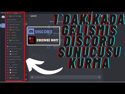 discord hazır sunucu kurma (erensi bot) .........