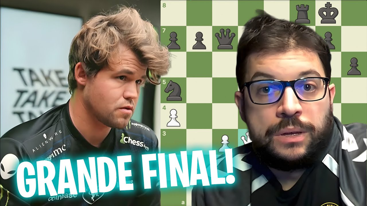 GRANDE FINAL HISTÓRICA! Magnus Carlsen vs Maxime Vachier-Lagrave | Xadrez Brasil