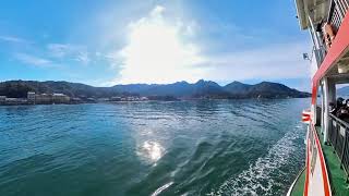 VID 20221121 宮島フェリー 2大鳥居沖