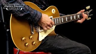 Video thumbnail for Gibson Custom 2018 VOS Darkback '57 Les Paul Goldtop Electric Guitar by Musician's Friend