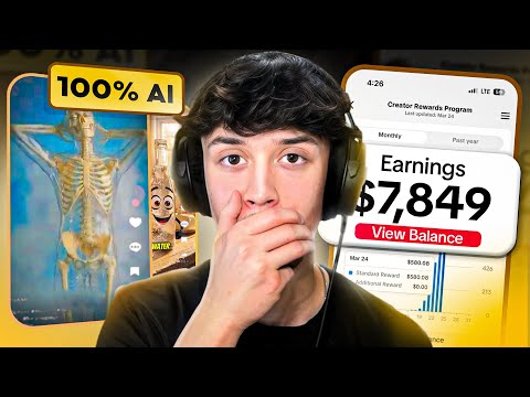 How To Make VIRAL AI Videos For TikTok's Creator Rewards Program