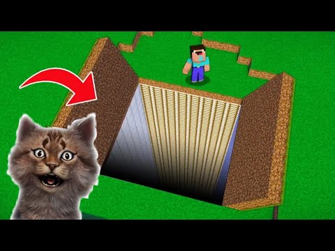 YOK ARTIKK 😱😱😱 NOOB GİZLİ YER ALTI ÜSSÜM ( Çok Büyük ) - Minecraft Modlu