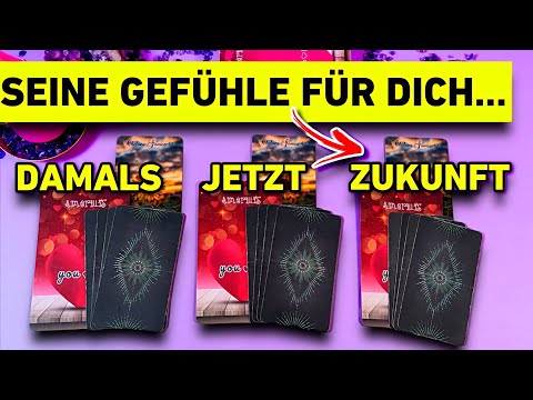 GESTÄNDNIS 😳 ZU INTENSIVE Gefühle, (s)eine große ANGST & einem PLAN für die ZUKUNFT... Tarot Liebe