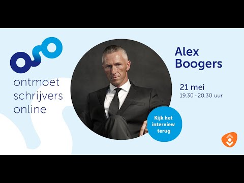 Ontmoet Schrijvers Online: Alex Boogers