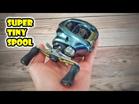 New 2022 Aldebaran BFS XG Finesse Baitcasting Reel Unboxing - Super Small Spool