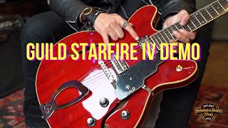 Video thumbnail for Guild Starfire IV Guitar Demo by Brothers Guitar Shop