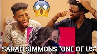 The Voice 2013 - Sarah Simmons - One Of Us - Blind Audition (REACTION)