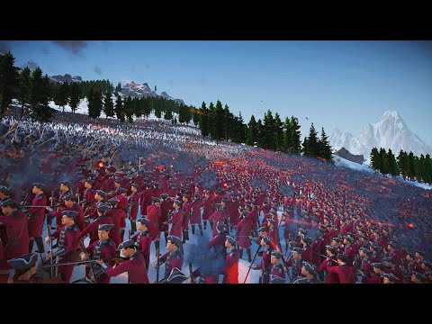 50.000 Red Coat VS HUGE Medieval Army ! Ultimate Epic Battle Simulator 2 - UEBS 2