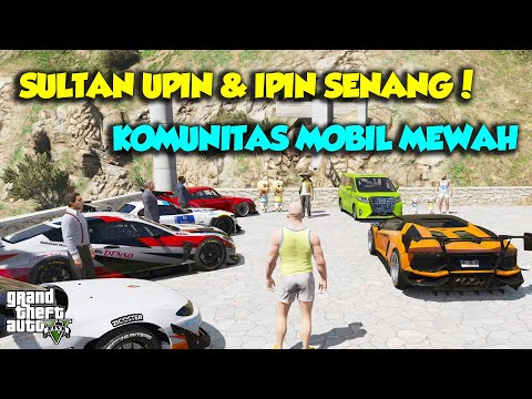 MOBIL TERMAHAL DI DUNIA LAMBORGHINI AVENTADOR 2JUTA MILYAR - GTA V SULTAN UPIN IPIN EPISODE SPESIAL