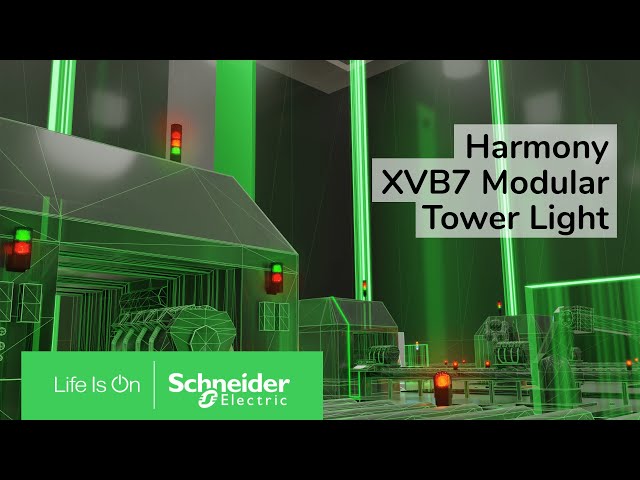 schneider electric Signal light harmony beacon steady red colored lens