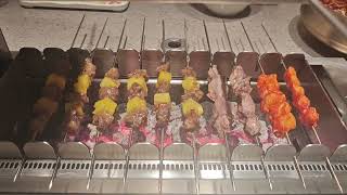中国自動焼き鳥機器の店に来ました。