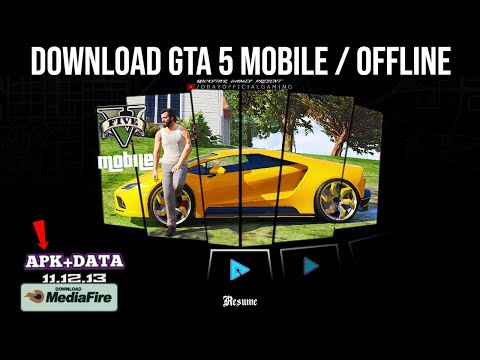 How to Play GTA 5 on Any Mobile Phone | No Lag! GTA 5 On Android For Free | GTA SA Mod