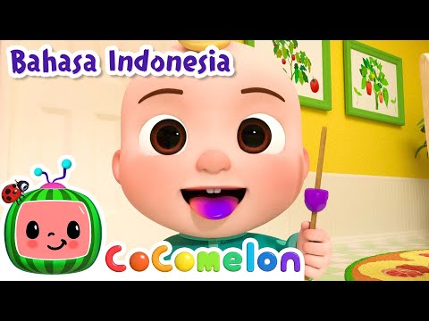 Lagu Warna | CoComelon Bahasa Indonesia - Lagu Anak Anak