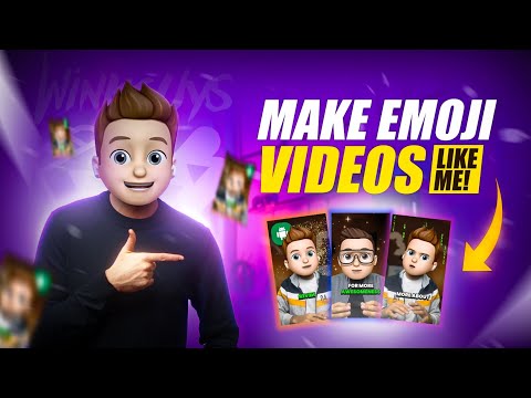 Create Emoji video like Winkguys!😉