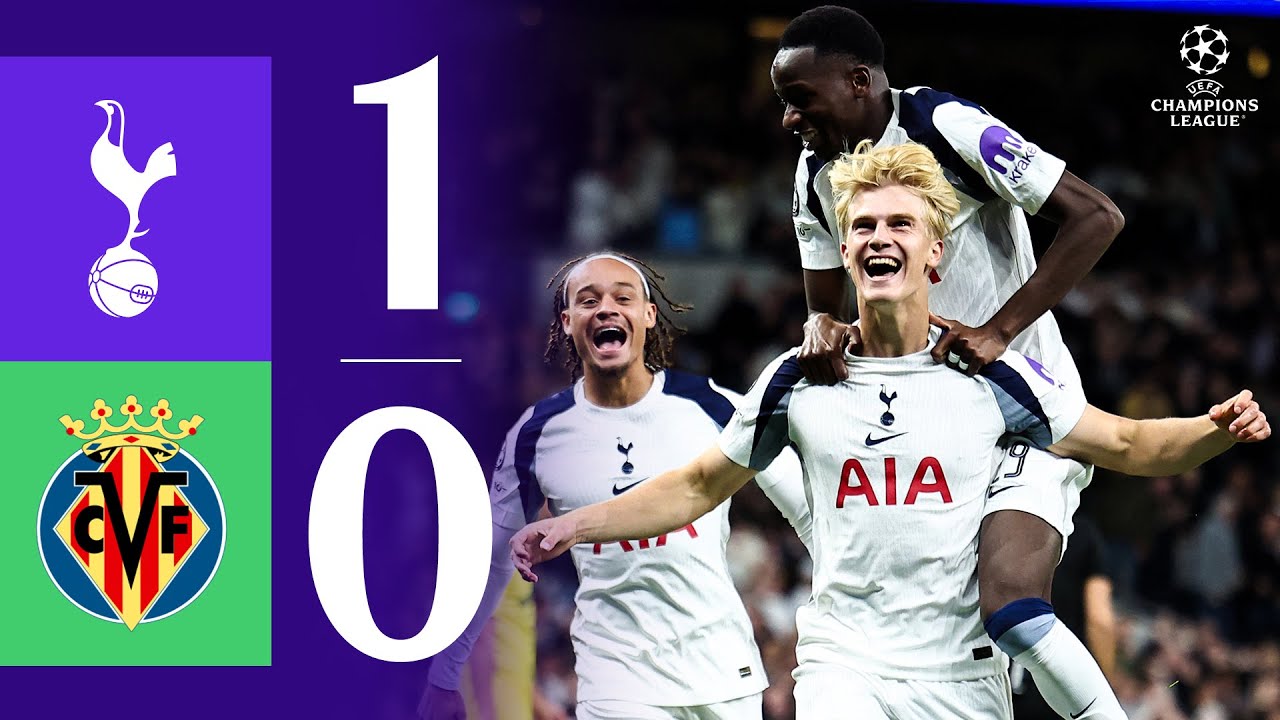 Tottenham Hotspur vs Villarreal Highlights