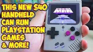 NEW BittBoy Version 3 & Newest Custom Firmware! Play Pepsiman On The Go!