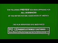 MPAA Trailer Band PG 13 Touchstone Pictures 1997