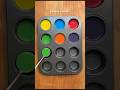 Creating 9 Colors With Three Primary Colors Drawing Asmr Art