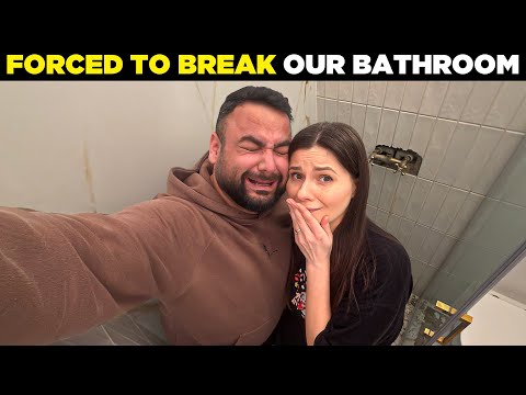 Naye Ghar Ke Bathroom Ko Todna Pada