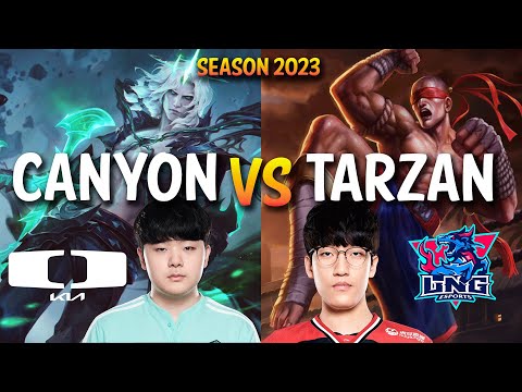 DK Canyon vs LNG Tarzan - Canyon VIEGO vs LEE SIN Jungle - KR Ranked