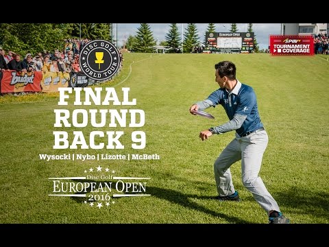 DGWT EO2016 Lead Card Final Round, Back 9 (Wysocki, Nybo, Lizotte, McBeth)