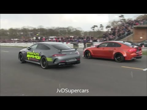 Mercedes-AMG GT63 S 4-Matic vs Alpina B7 BiTurbo vs Huracan vs 750HP RS6+ ABT - Dragrace