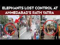 Rath Yatra 2025 Elephants Ran Amok Caused Chaos During Ahmedabad Jagannath Rath Yatra