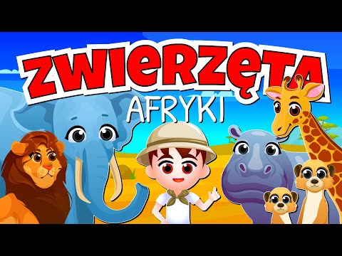 Kazio i ZWIERZĘTA AFRYKI dla dzieci 🦁 Film edukacyjny | Bajka o zwierzętach afrykańskich
