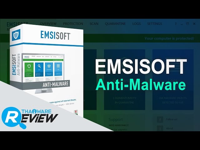   รีวิว Emsisoft Anti-Malware โปรแกรมสแกนไวรัส และมัลแวร์ แบบออลอินวัน
