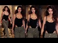 Uff Yeh Bandi Disha Patani Flaunnts Her Huge Cleavage In Black Crosset With New BF Alexander480P