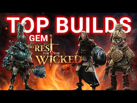 My Top 5 GEM BUILDS in No Rest for the Wicked – Powerful Builds With ZERO Enchantments