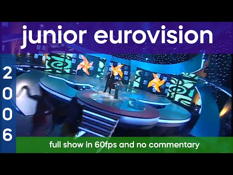 Junior Eurovision Song Contest 2006 - Bucharest, Romania [60FPS]