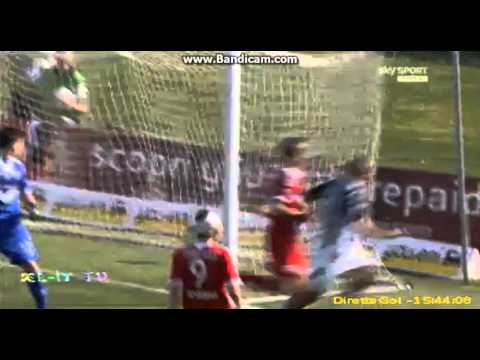 Giacomazzi goal Siena vs Brescia 1-0