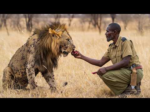 Миллионы паразитов пожирали льва заживо. То, что сделал рейнджер — поразило всех!