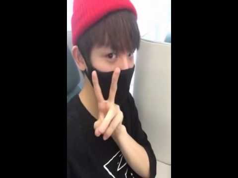 [Vietsub] 150813 TEEN TOP V-app - Trên máy bay