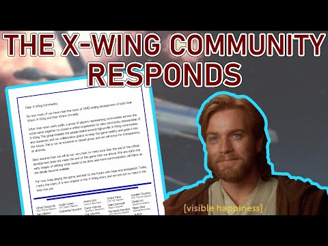 Community Response to the End of X-Wing Developement - How we move forward