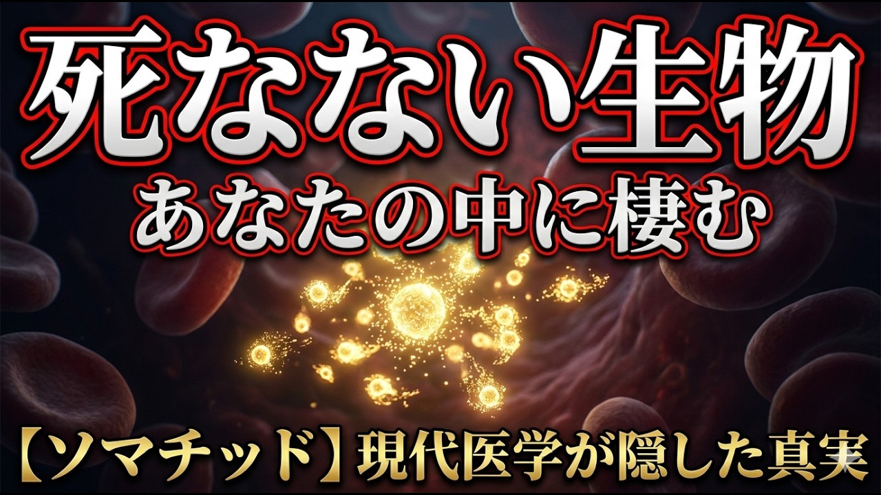 【衝撃】あなたの体内に棲む「死なない生物」の正体！現代医学がひた隠す不老不死の鍵とは？