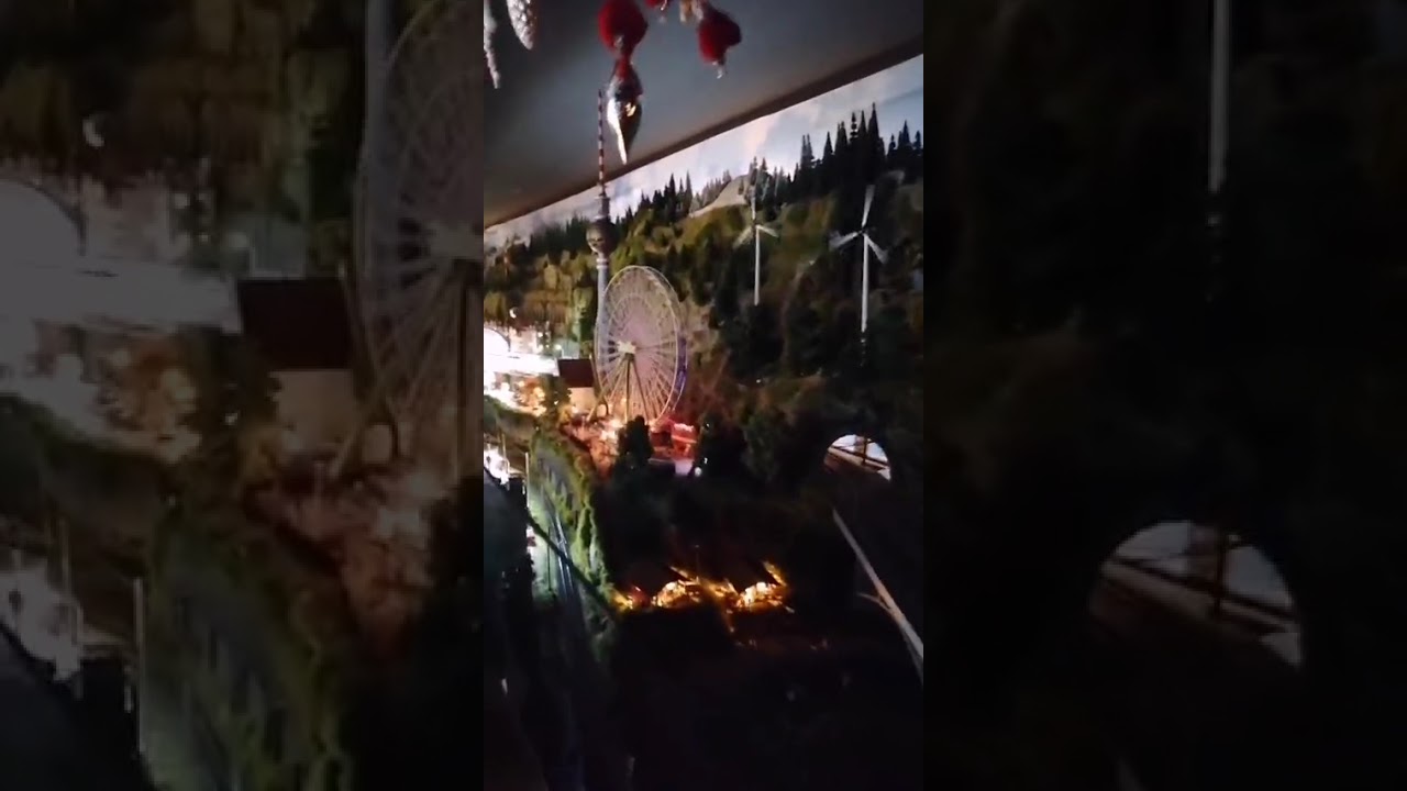 Château Chevalier expo train miniature.