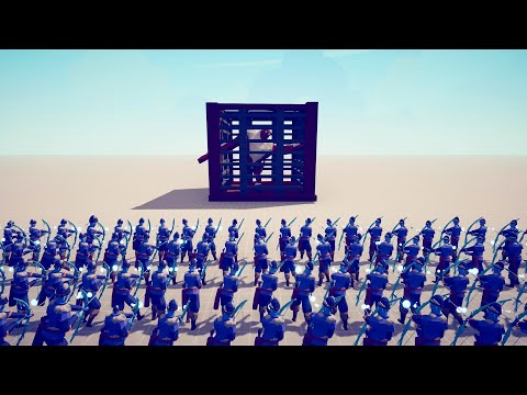 EVERY UNIT FREEZE IN CAGE - Totally Accurate Battle Simulator TABS