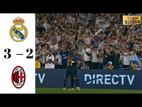 HIGHLIGHTS: Real Madrid 3:2 Ac Milan July 24, 2023 JUDE BELLINGHAM'S DEBUT