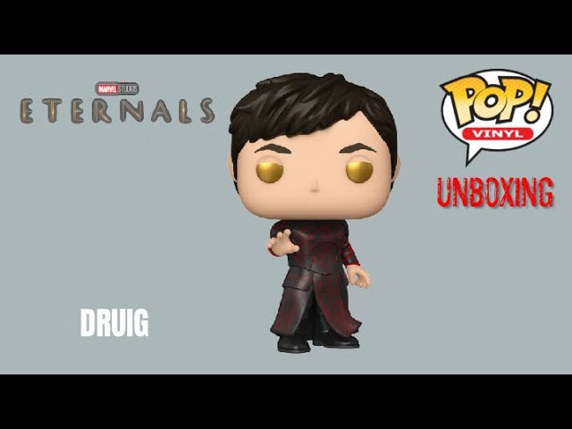 Vídeo relacionado con Funko Pop! Marvel: Eternals - Druig - The Eternals - Figura de Vinilo Coleccionable - Idea de Regalo- Mercancia Oficial - Juguetes para Niños y Adultos - Movies Fans - Muñeco para Coleccionistas