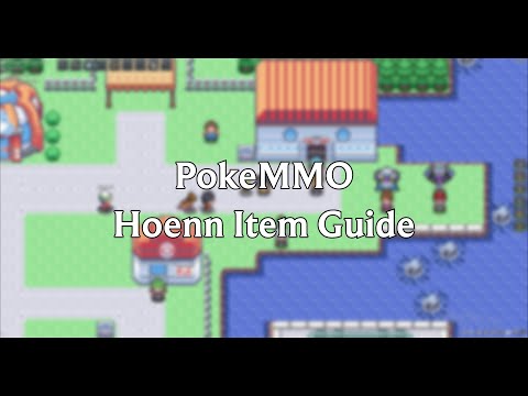 PokeMMO - Hoenn Item Guide