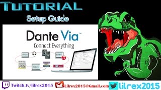 Video thumbnail for Dante Via Setup Guide Tutorial by Arif Mitha