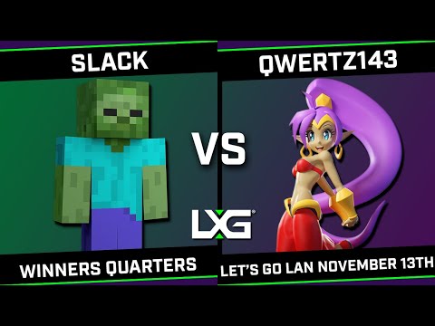Slack (Steve/Game & Watch) vs qwertz143 (Mii Gunner/Kirby) - LXG Let's Go LAN November 13th