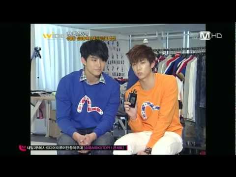 [Full HD] 090112 Mnet  WIDE news EVISU Teacyeon&Wooyoung