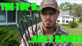 The BEST Broadheads of 2024! | Fixed and Mechanical Broadheads