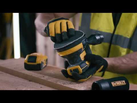 DeWalt ekscentrinis šlifuoklis DCW210NT-XJ 18V be akumuliatoriaus ir kroviklio video