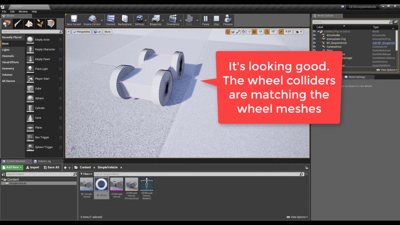 Blender to UE4 Vehicle Workflow - Unreal Engine 4 Tutorial