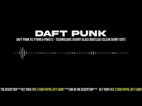 Daft Punk Vs Yyvng & Pokeyz  - Technologic Kerry Glass Bootleg Clean Short Edit