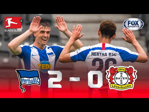 GOLAÇO DE MATHEUS CUNHA! Melhores momentos de Hertha Berlin 2 x 0 Bayer Leverkusen pela Bundesliga